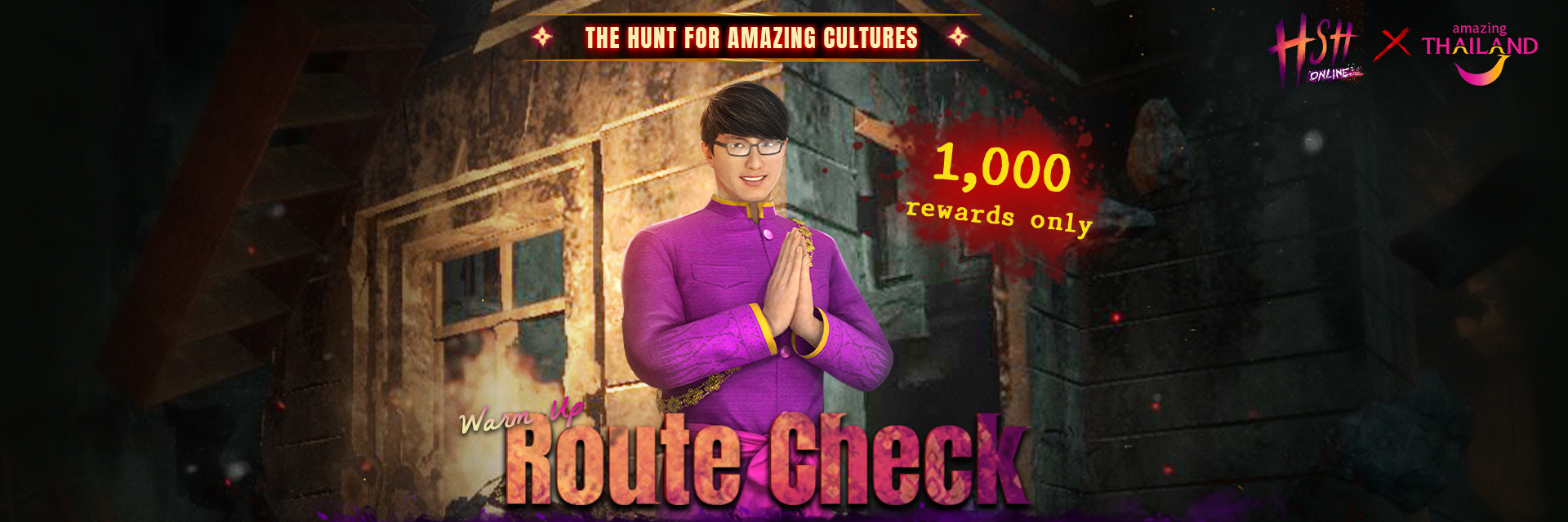 'The Hunt for Amazing Cultures’ announces rule changes and additional rewards for the Warm Up Route Check event!