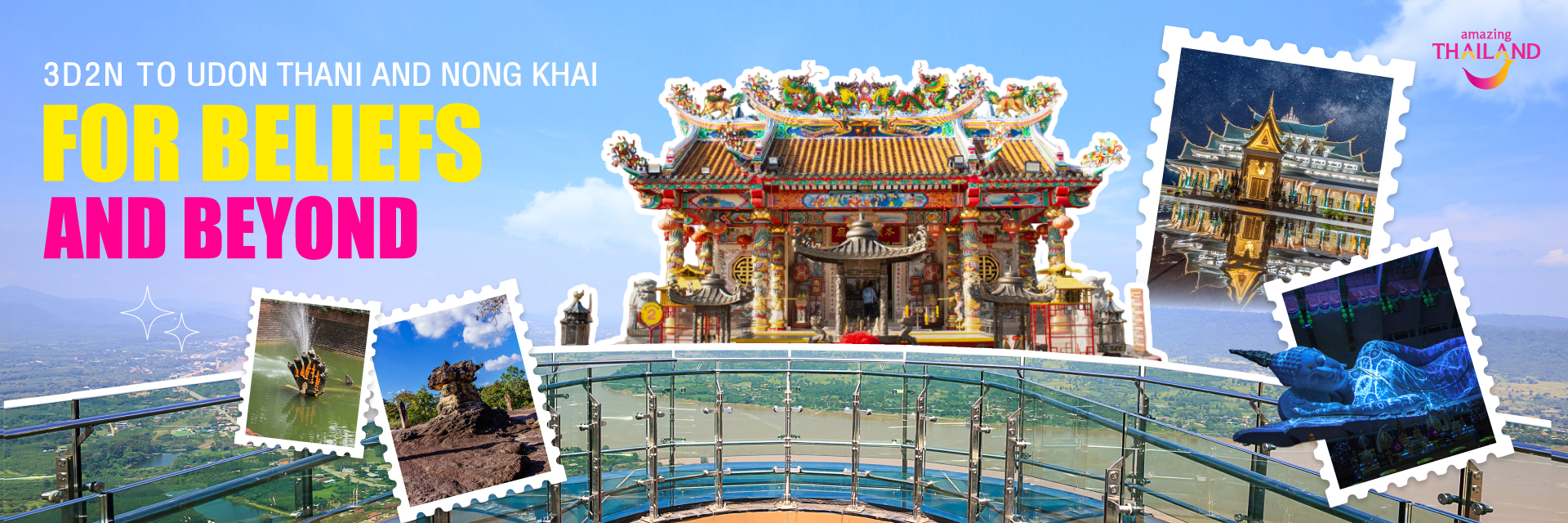 3D2N to Udon Thani and Nong Khai For Beliefs and Beyond