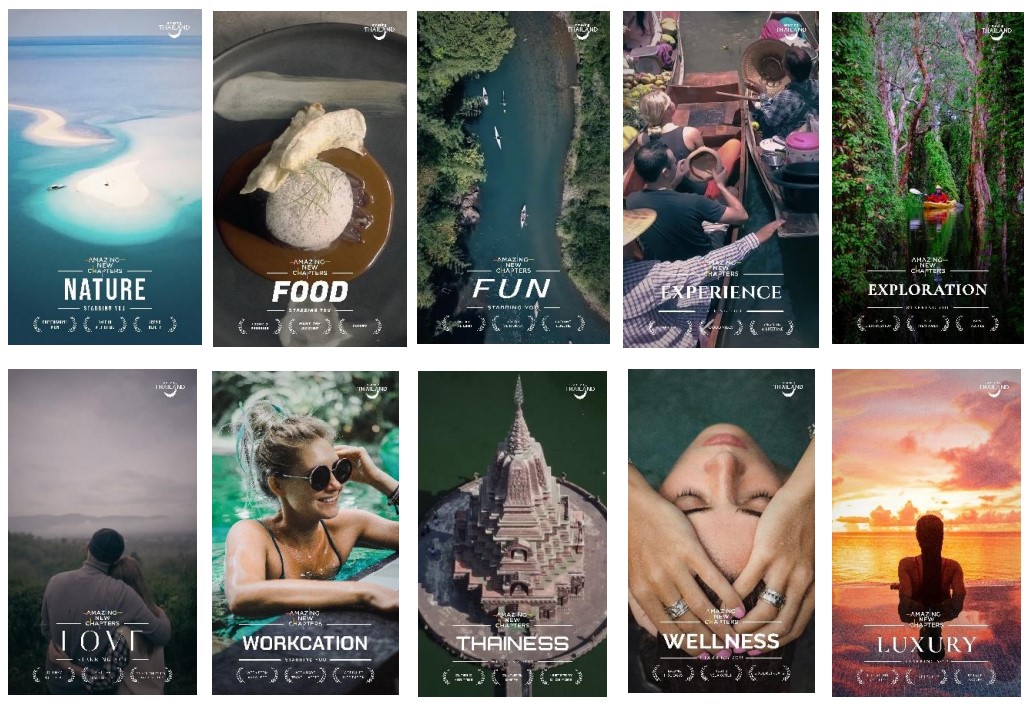 Write your new chapter in Thailand with “AmazingNewChapters” filters on Instagram Story and Reels
