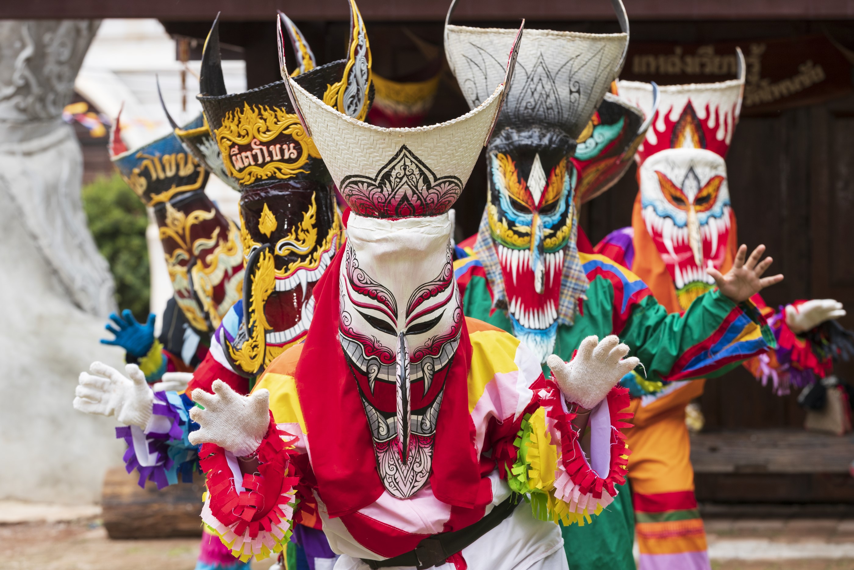 วัฒนธรรม ๓ ผี งานเทศกาลสีสันเมืองเลย และการแสดงหน้ากากนานาชาติ "Mask Festival 2023"