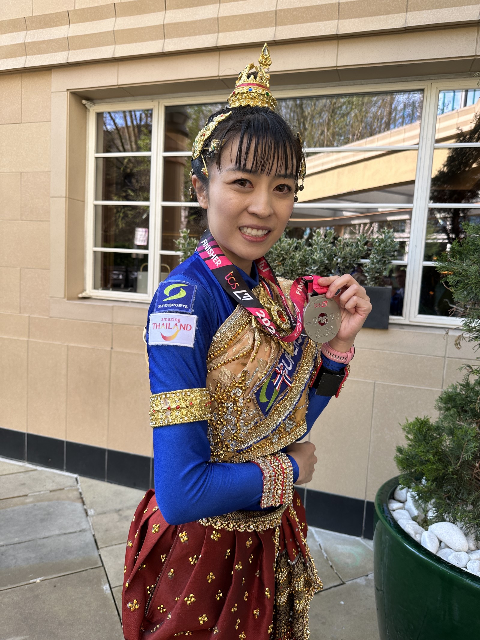 ขอแสดงความยินดีกับ หมอมิยู นักวิ่งหญิงคนแรกที่ใส่ชุดไทยวิ่งมาราธอนได้เร็วที่สุดในโลก