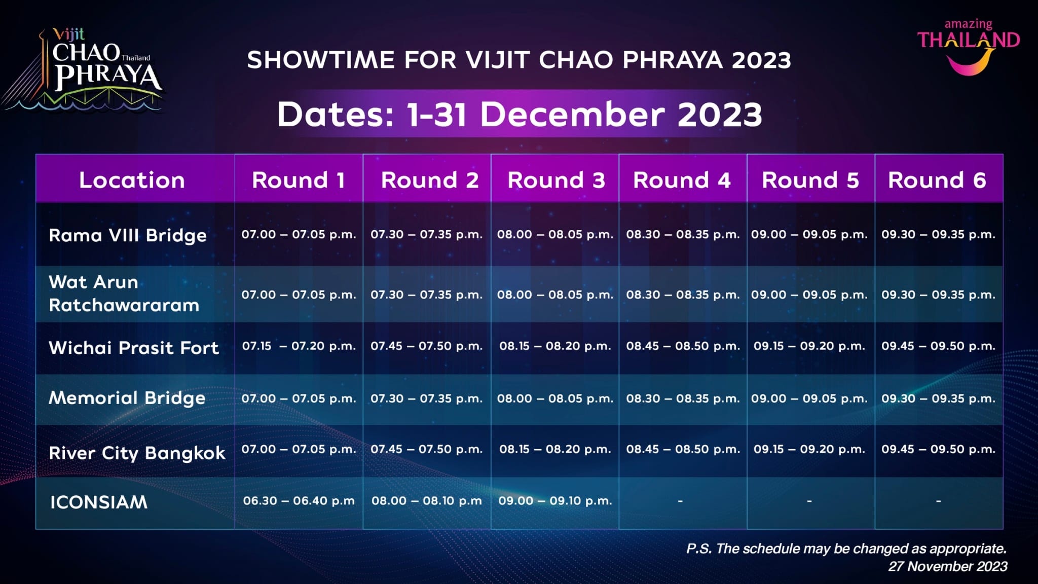 Vijit Chao Phraya 2023