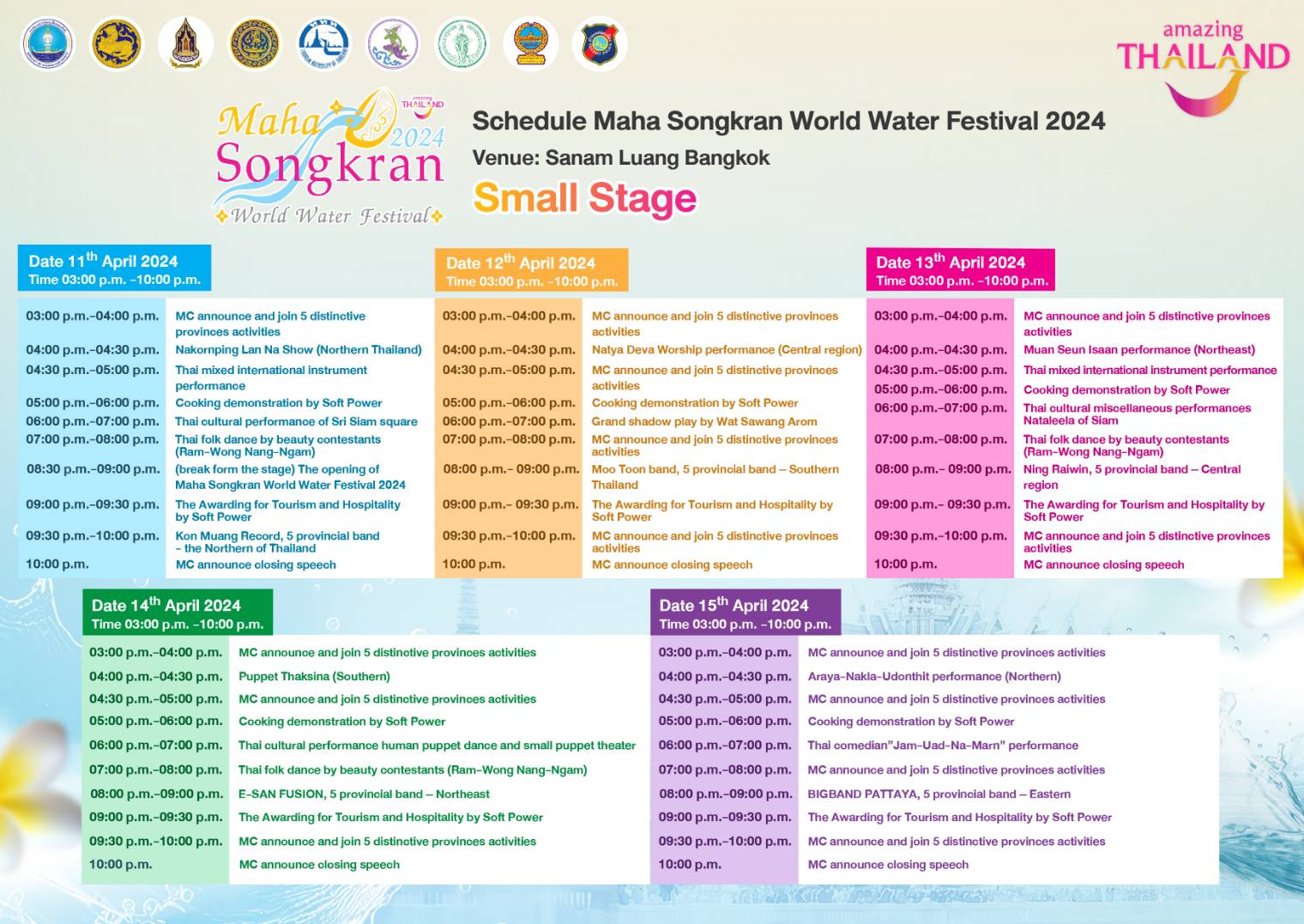 Maha Songkran World Water Festival 2024