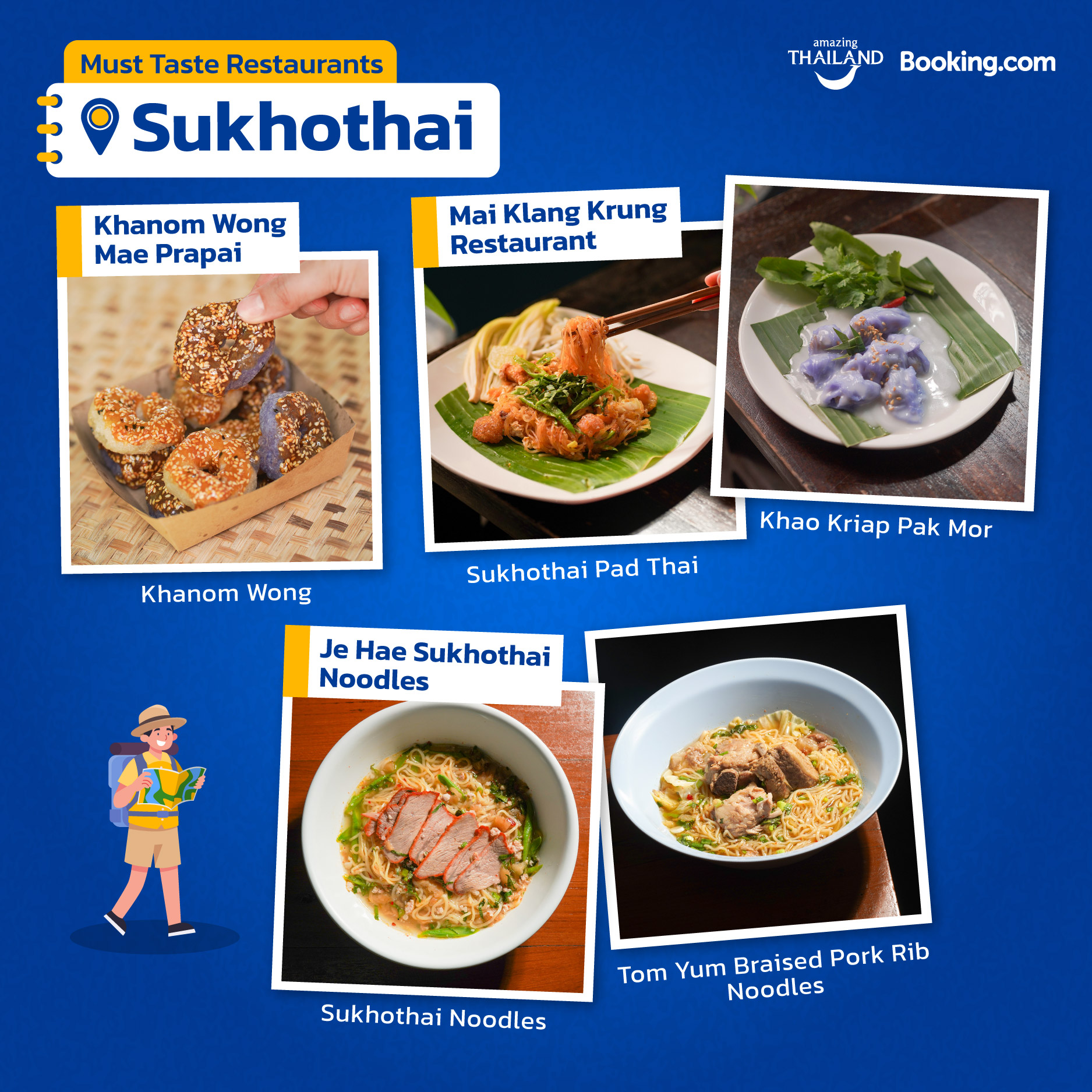 Explore Thai taste Thai foodie map 2.0