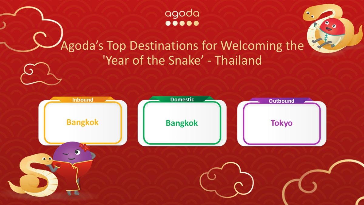 Bangkok is Thailand’s Top Destination for Welcoming ‘The Year of the Snake’ – Agoda