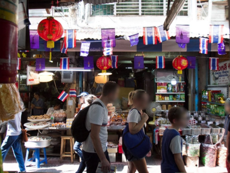 [Photos] Tourists are out and about in Bangkok as usual