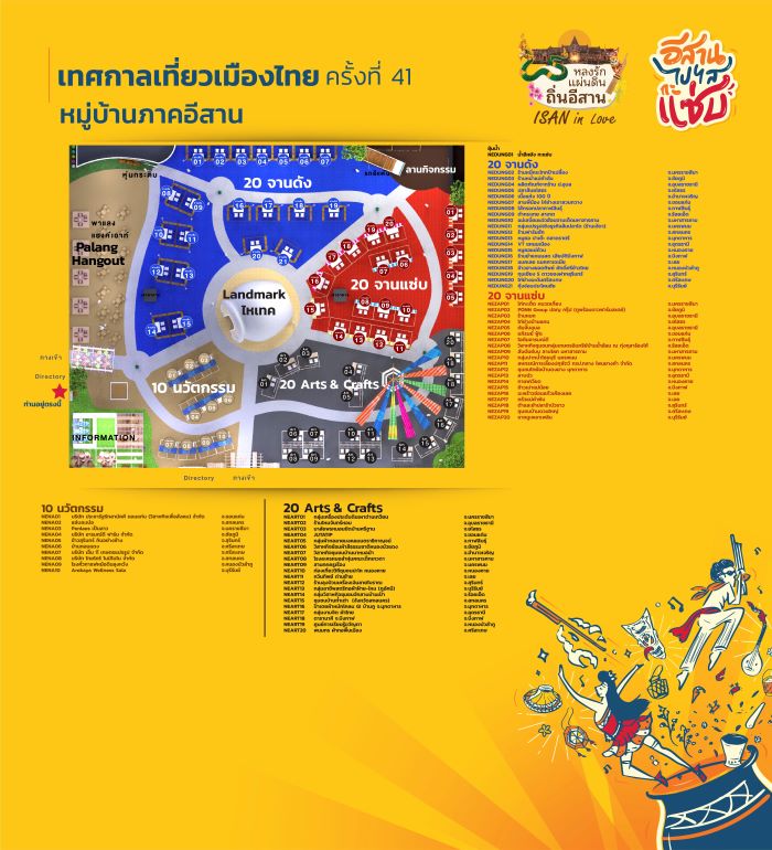 งานเทศกาลเที่ยวเมืองไทย "หมู่บ้านภาคอีสาน…..อีสานไปไสกะแซ่บ"