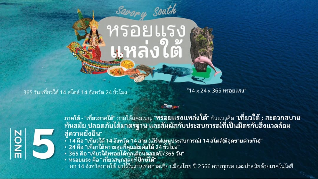 งานเทศกาลเที่ยวเมืองไทย "หมู่บ้านภาคใต้....หรอยแรงแหล่งใต้"