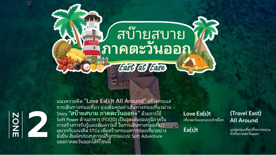 งานเทศกาลเที่ยวเมืองไทย "หมู่บ้านภาคตะวันออก….สบ๊ายสบาย ภาคตะวันออก"