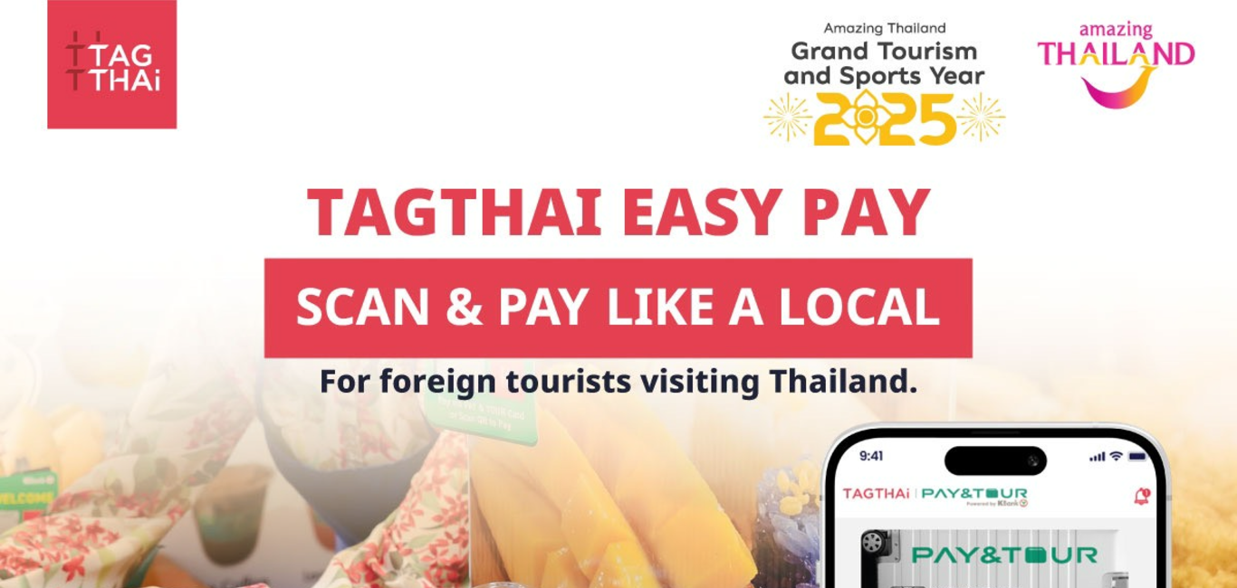 TAGTHAi for foreign tourists!✨