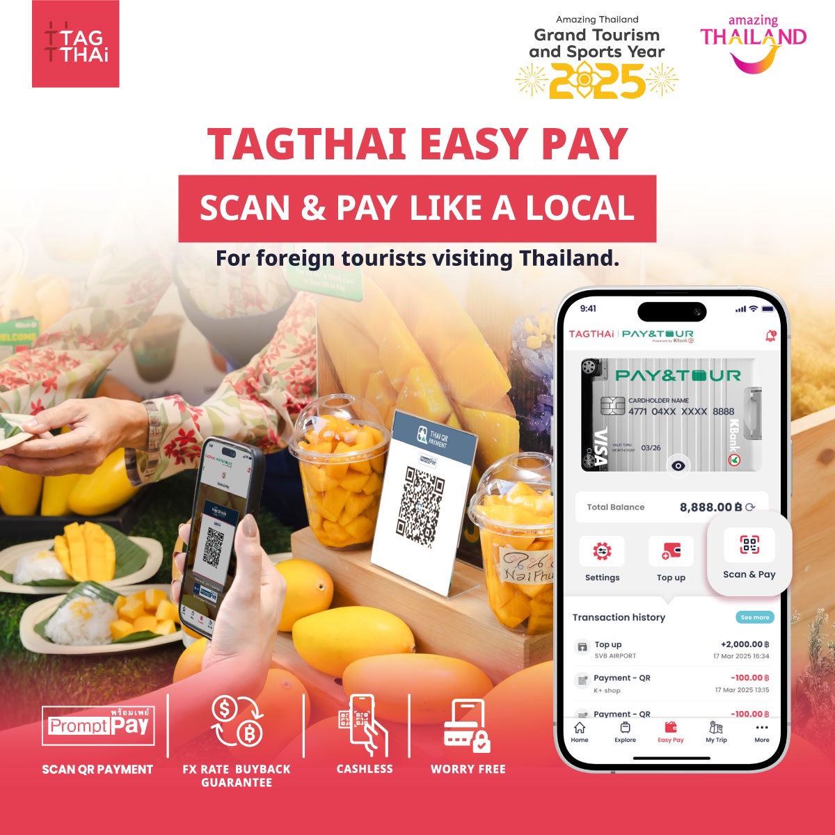TAGTHAi ชวนคุณบอกต่อเพื่อนต่างชาติ!