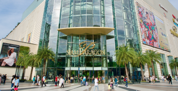 Louis Vuitton Shop at Siam Paragon, Bangkok, Thailand, May 9, 20