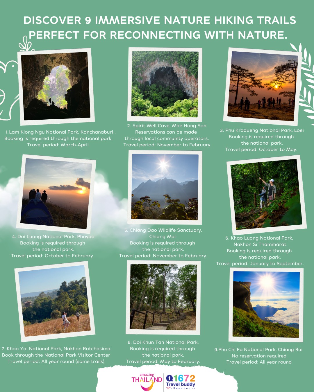 9 amazing hiking trails for you to explore
