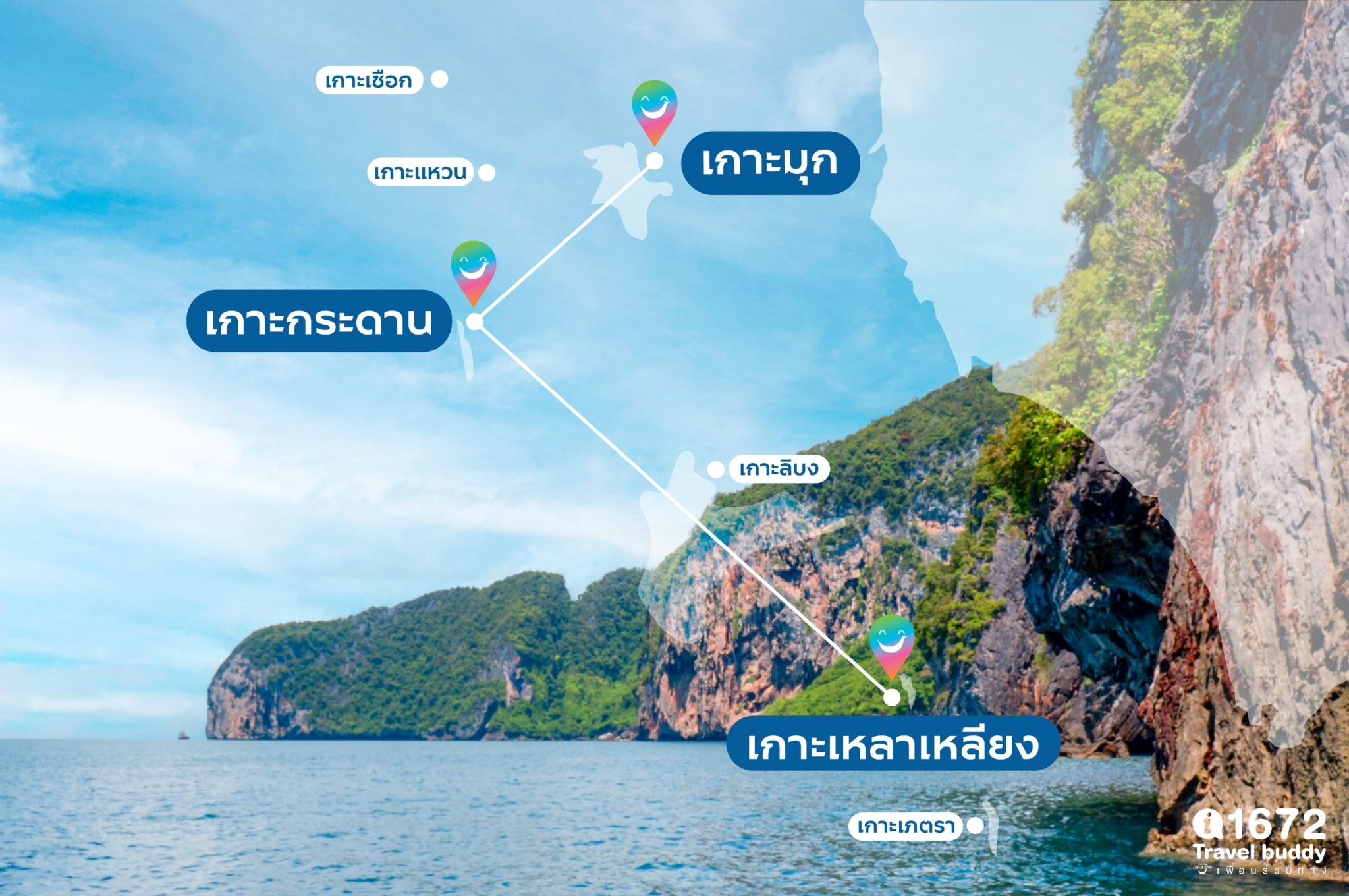 "3 Islands of Trang Sea: A Paradise for Sea Lovers"
